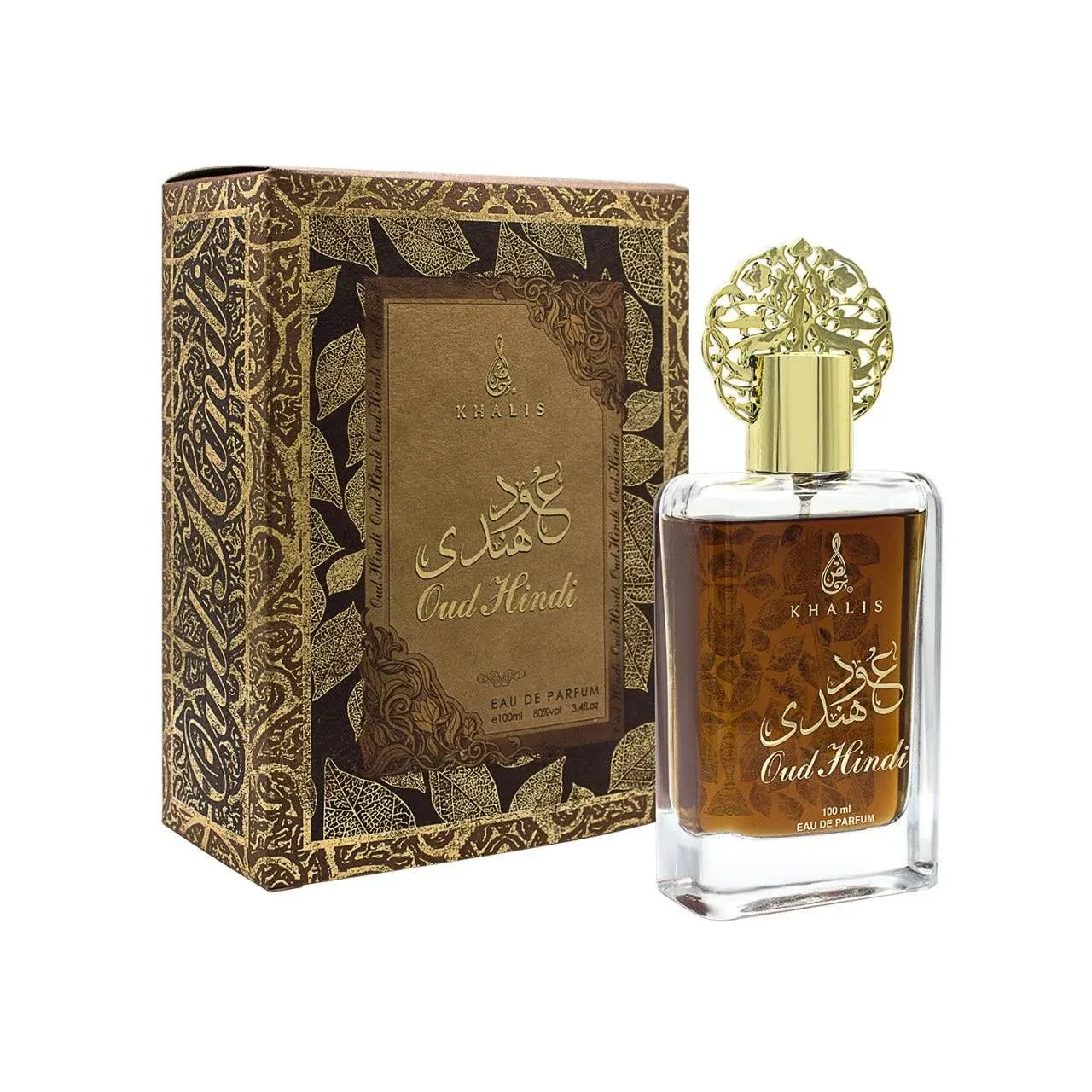 Oud Hindi Unisex Spray Perfume 100ml EDP by Khalis Perfumes